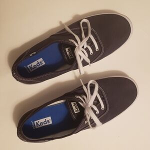Keds Champion Classic Navy Blue Canvas Sneakers - Women's 9.5